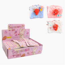 Гра антистрес C 70861 (16) ЦІНА ЗА 24 ШТУКИ В БЛОЦІ, “Тістечко з полуничкою“, ароматизований, в коробці