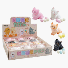 Гра антистрес C 70980 (24) ЦІНА ЗА 12 ШТУК В БЛОЦІ, “Кошеня”, в коробці