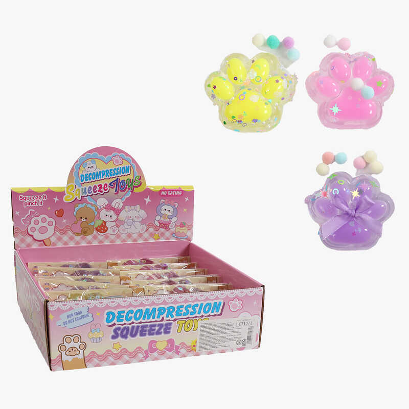 Гра антистрес C 71071 (32) ЦІНА ЗА 12 ШТУК В БЛОЦІ, “Лапка“, в коробці