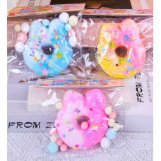 Гра антистрес C 71218 (24) ЦІНА ЗА 16 ШТУК В БЛОЦІ, м’які кульки, блискітки, в коробці