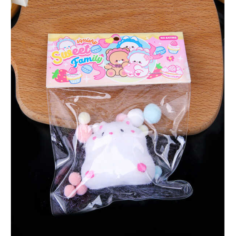 Гра антистрес C 71238 (24) ЦІНА ЗА 14 ШТУК В БЛОЦІ, “Хом’як“, волохатий, висота 5 см, м“які кульки, в коробці