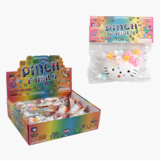 Гра антистрес C 71352 (24) ЦІНА ЗА 16 ШТУК В БЛОЦІ, герой, розмір - 7.5х6.5 см, паєтки, текстильні кульки, в коробці