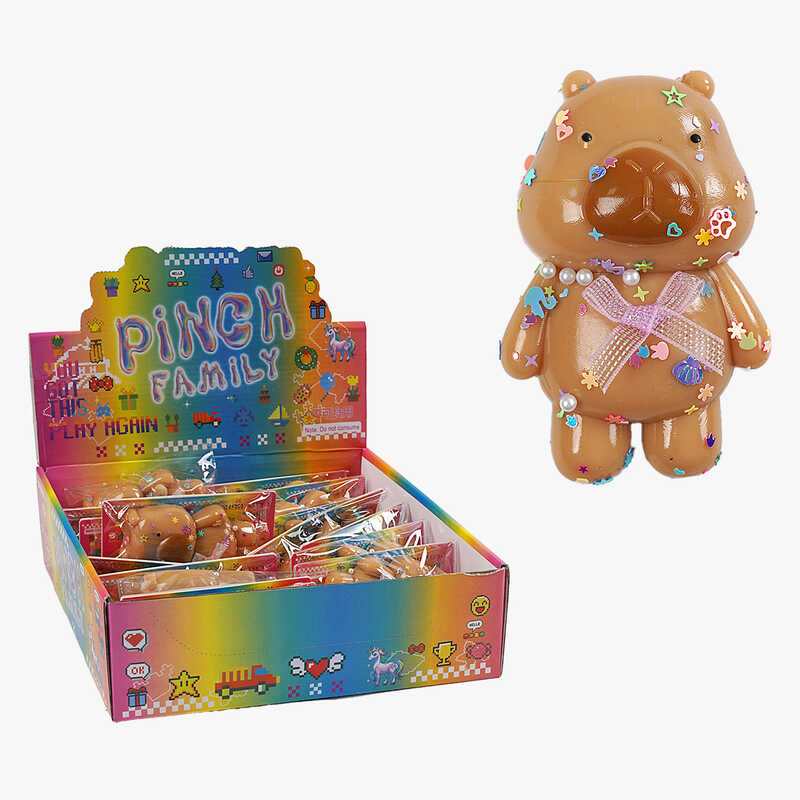 Гра антистрес C 72096 (24) ЦІНА ЗА 16 ШТУК В БЛОЦІ, “Капібара”, в коробці