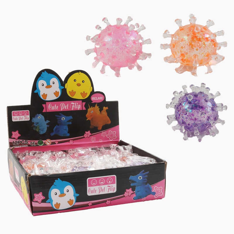 Гра антистрес C 72354 (24) ЦІНА ЗА 12 ШТУК В БЛОЦІ, “Вірус“, розмір 7х7х7 см, гелеве наповнення, блискітки, в коробці Гра антистрес C 72354 (24) ЦІНА ЗА 12 ШТУК В БЛОЦІ, “Вірус“, розмір 7х7х7 см, гелеве наповнення, блискітки, в коробці