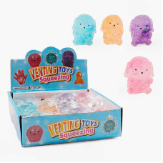 Гра антистрес C 72356 (24) ЦІНА ЗА 12 ШТУК В БЛОЦІ, “Песик“, розмір - 6х5х7 см, в коробці