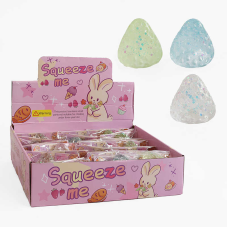 Гра антистрес C 72364 (16) ЦІНА ЗА 24 ШТУКИ В БЛОЦІ, “Полуничка“, гелеве наповнення, в коробці