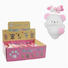 Гра антистрес C 72369 (24) ЦІНА ЗА 16 ШТУК В БЛОЦІ, “Ведмедик”, розмір - 7х9 см, текстильні кульки, в коробці