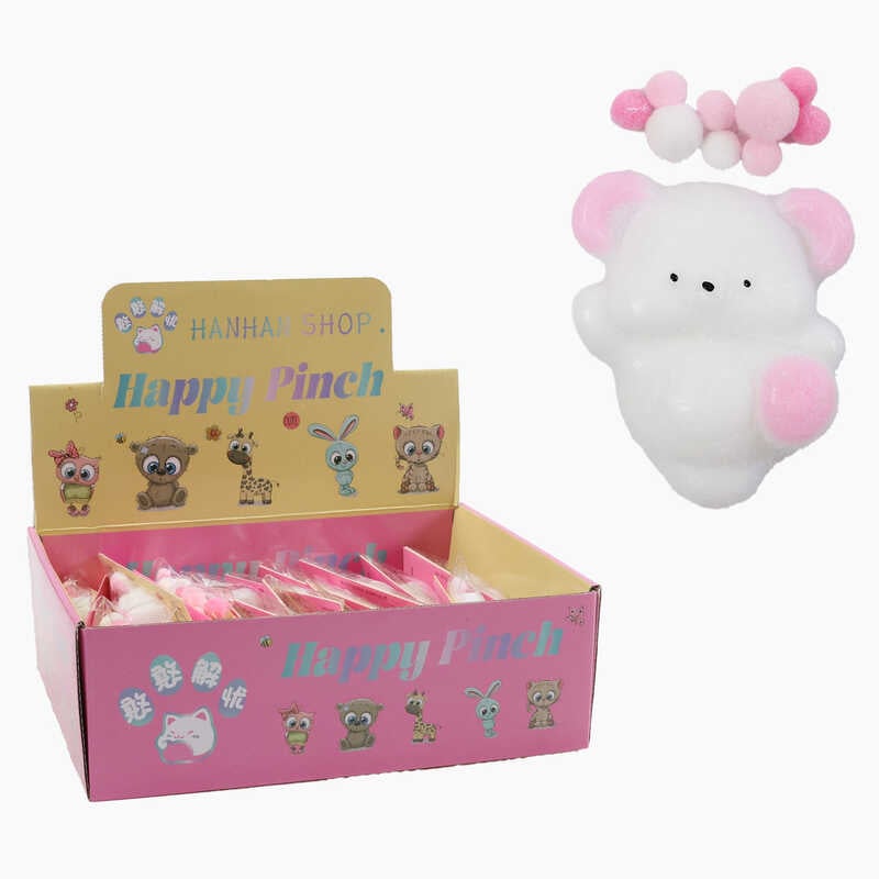 Гра антистрес C 72369 (24) ЦІНА ЗА 16 ШТУК В БЛОЦІ, “Ведмедик”, розмір - 7х9 см, текстильні кульки, в коробці Гра антистрес C 72369 (24) ЦІНА ЗА 16 ШТУК В БЛОЦІ, “Ведмедик”, розмір - 7х9 см, текстильні кульки, в коробці