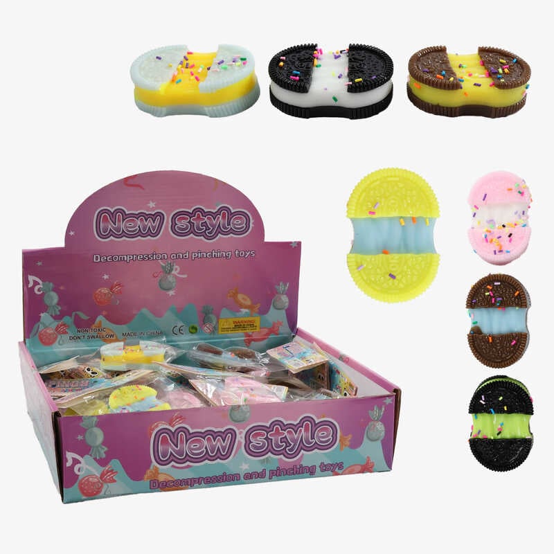 Гра антистрес C 72376 (24) ЦІНА ЗА 25 ШТУК В БЛОЦІ, “Печиво”, в коробці Гра антистрес C 72376 (24) ЦІНА ЗА 25 ШТУК В БЛОЦІ, “Печиво”, в коробці