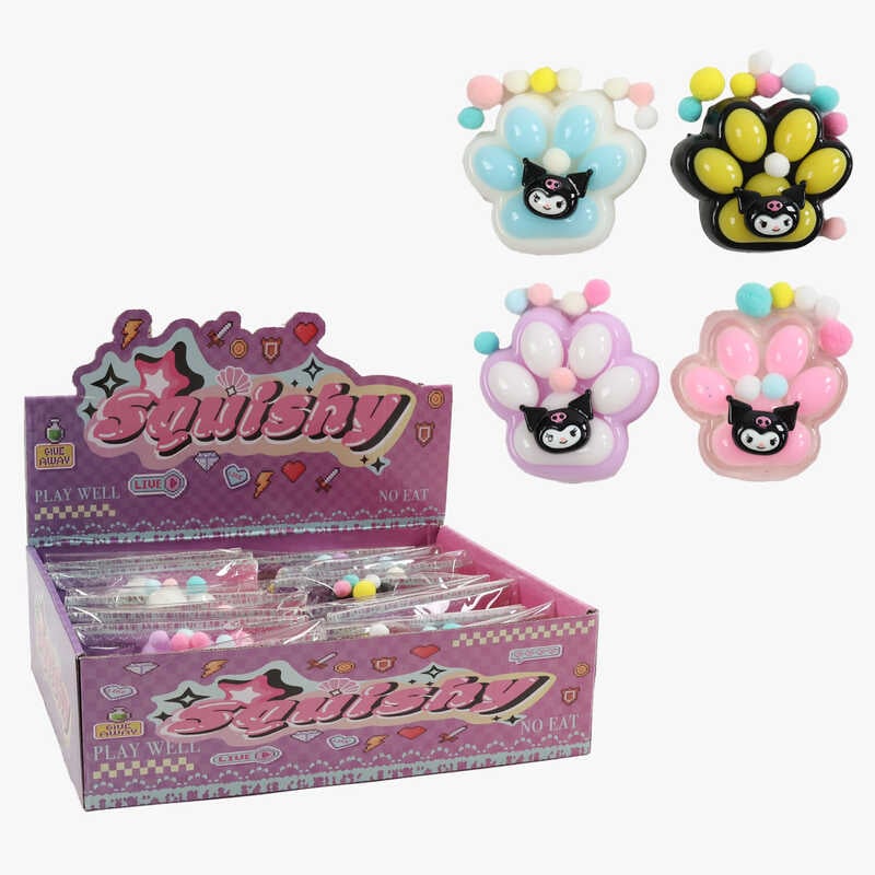 Гра антистрес C 72394 (24) ЦІНА ЗА 16 ШТУКИ В БЛОЦІ, “Лапка”, м’які кульки, в коробці Гра антистрес C 72394 (24) ЦІНА ЗА 16 ШТУКИ В БЛОЦІ, “Лапка”, м’які кульки, в коробці