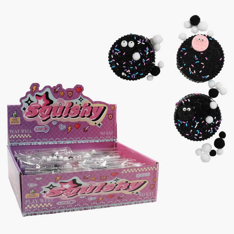 Гра антистрес C 72395 (24) ЦІНА ЗА 16 ШТУК В БЛОЦІ, “Печиво”, розмір  - 6.5х6.5 см, в коробці