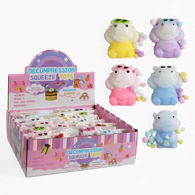 Гра антистрес C 72474 (16) ЦІНА ЗА 18 ШТУК В БЛОЦІ, “Бегемот“, розмір: 7.5х1.5х7.5 см, в коробці Гра антистрес C 72474 (16) ЦІНА ЗА 18 ШТУК В БЛОЦІ, “Бегемот“, розмір: 7.5х1.5х7.5 см, в коробці