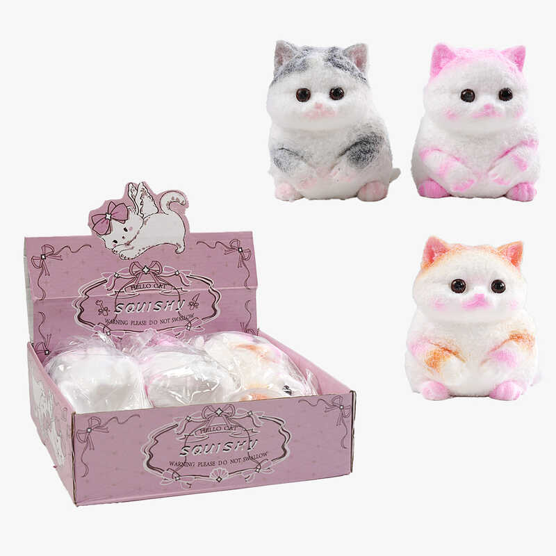 Гра антистрес C 72500 (12) ЦІНА ЗА 3 ШТУК В БЛОЦІ, “Кошеня“, в коробці