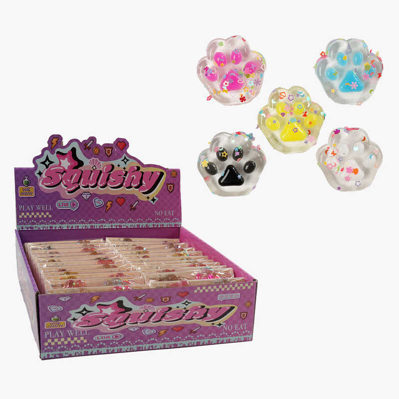 Гра антистрес C 72522 (24) ЦІНА ЗА 24 ШТУК В БЛОЦІ, “Лапки”, в коробці Гра антистрес C 72522 (24) ЦІНА ЗА 24 ШТУК В БЛОЦІ, “Лапки”, в коробці