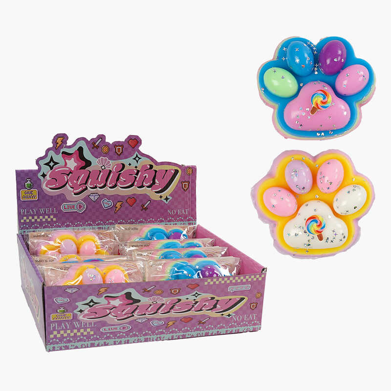 Гра антистрес C 72527 (24) ЦІНА ЗА 8 ШТУК В БЛОЦІ, “Лапка”, в коробці Гра антистрес C 72527 (24) ЦІНА ЗА 8 ШТУК В БЛОЦІ, “Лапка”, в коробці