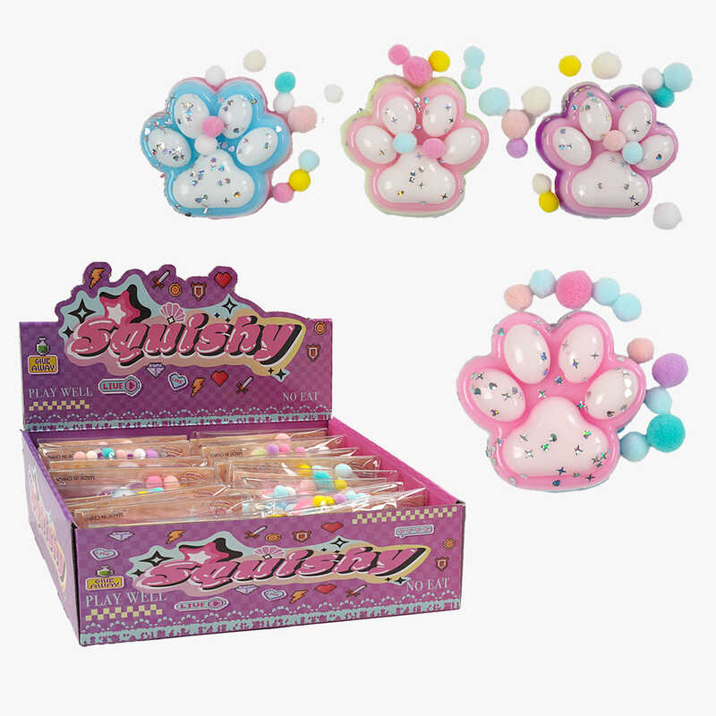 Гра антистрес C 72528 (24) ЦІНА ЗА 16 ШТУК В БЛОЦІ, “Лапка”, в коробці Гра антистрес C 72528 (24) ЦІНА ЗА 16 ШТУК В БЛОЦІ, “Лапка”, в коробці