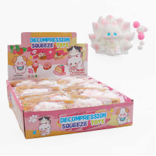 Гра антистрес C 72594 (24) ЦІНА ЗА 16 ШТУК В БЛОЦІ, розмір - 8х8 см, м’які текстильні кульки, в коробці