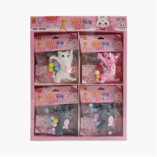 Гра антистрес C 72623 (24) ЦІНА ЗА 12 ШТУК В БЛОЦІ, “Котик”, м’які кульки, в коробці