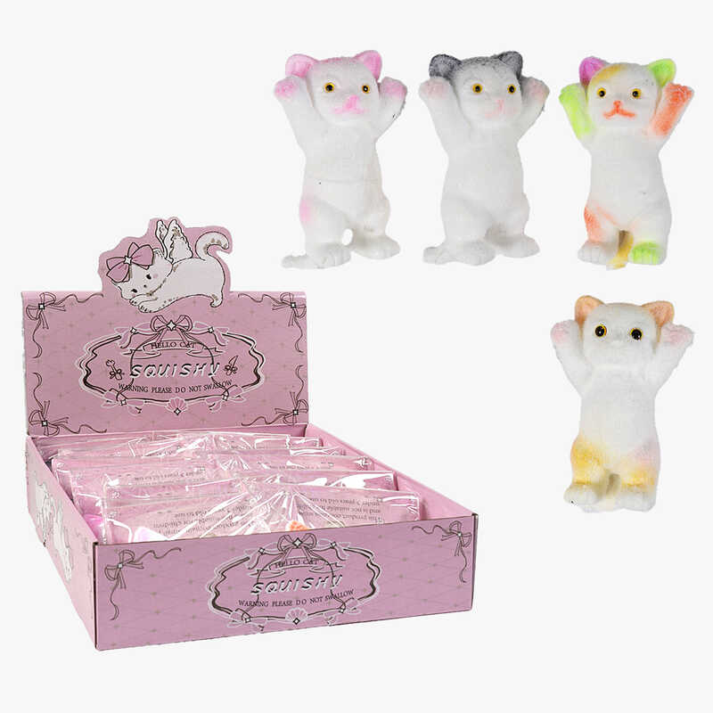 Гра антистрес C 72627 (12) ЦІНА ЗА 12 ШТУК В БЛОЦІ, “Кошеня“, в коробці