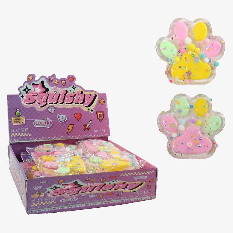 Гра антистрес C 72628 (8) ЦІНА ЗА 16 ШТУК В БЛОЦІ, “Лапка“, розмір 13х13 см, шприц для надування бульбашок, м“які кульки, блискітки, в коробці Гра антистрес C 72628 (8) ЦІНА ЗА 16 ШТУК В БЛОЦІ, “Лапка“, розмір 13х13 см, шприц для надування бульбашок, м“які кульки, блискітки, в коробці