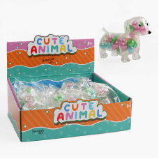 Гра антистрес M 18591 (12) ЦІНА ЗА 12 ШТУК В БЛОЦІ, “Собачка“, в коробці