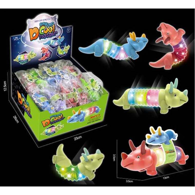 Гра антистрес SS 4029 (864) “Динозавр“ ЦІНА ЗА 1 ШТУКУ  гофра, підсвічування, ВИДАЄТЬСЯ МІКС ВИДІВ