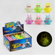 Гра антистрес С 58327 (24) ЦІНА ЗА 12 ШТУКИ В БЛОЦІ, “Зайчик“, підсвічування