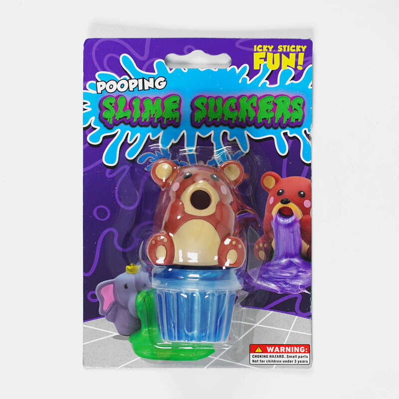 Гра антистрес С 61117 (192) 1шт, “Ведмедик“, лизун, на листі