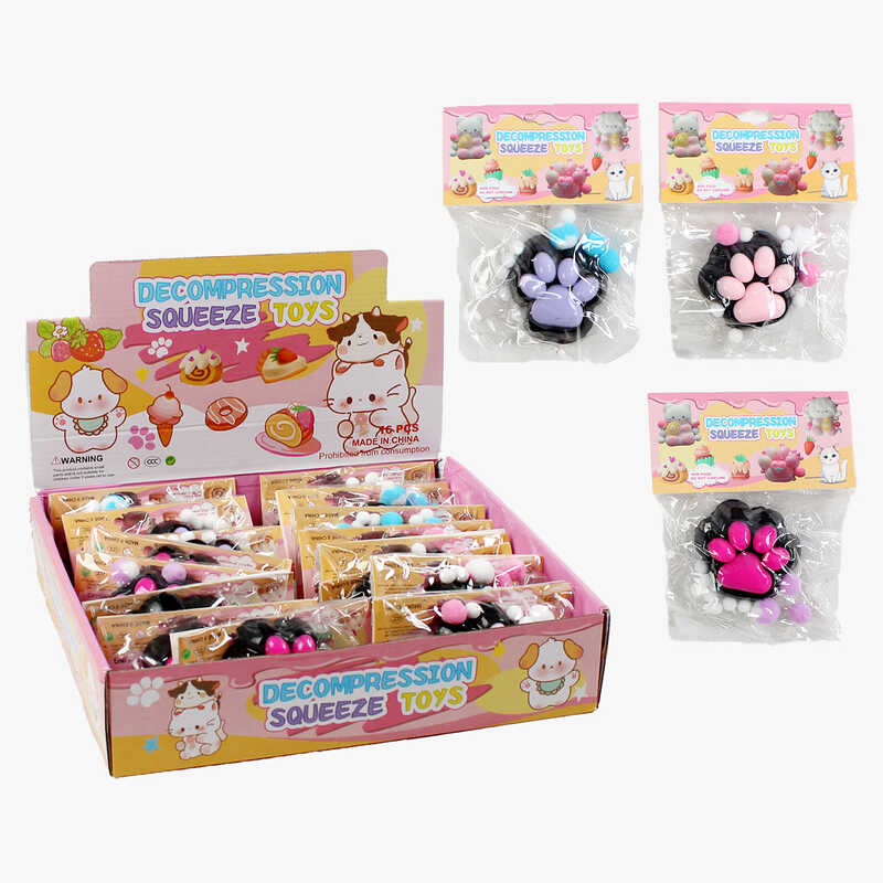 Гра антистрес С 70361 (24) ЦІНА ЗА 16 ШТУК В БЛОЦІ, “Лапка”, кульки Гра антистрес С 70361 (24) ЦІНА ЗА 16 ШТУК В БЛОЦІ, “Лапка”, кульки