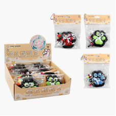 Гра антистрес С 70380 (24) ЦІНА ЗА 10 ШТУК В БЛОЦІ, “Лапка”, кульки, блискітки