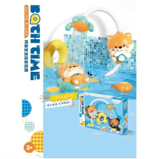 Гра для ванни 33301 (20) автоматична подача води, на присосках, заводна шлюпка, гнучкий шланг, в коробці