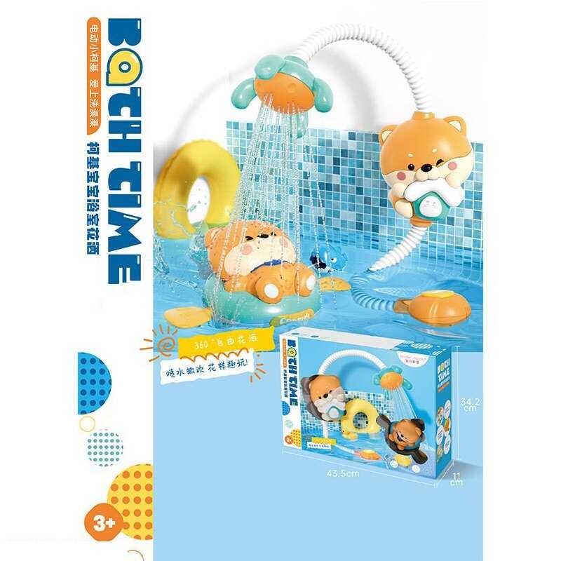 Гра для ванни 33301 (20) автоматична подача води, на присосках, заводна шлюпка, гнучкий шланг, в коробці