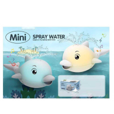 Гра для ванни 6699 B/Q (96/2)  2 кольори, “Дельфін”, на батарейках, сенсорна поверхня, звук, підсвітка, фонтанчик, в коробці