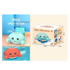 Гра для ванни 7020 ZV (72/2) “Крабик”, фонтанчик, катається, підсвічування, 2 кольори, в коробці