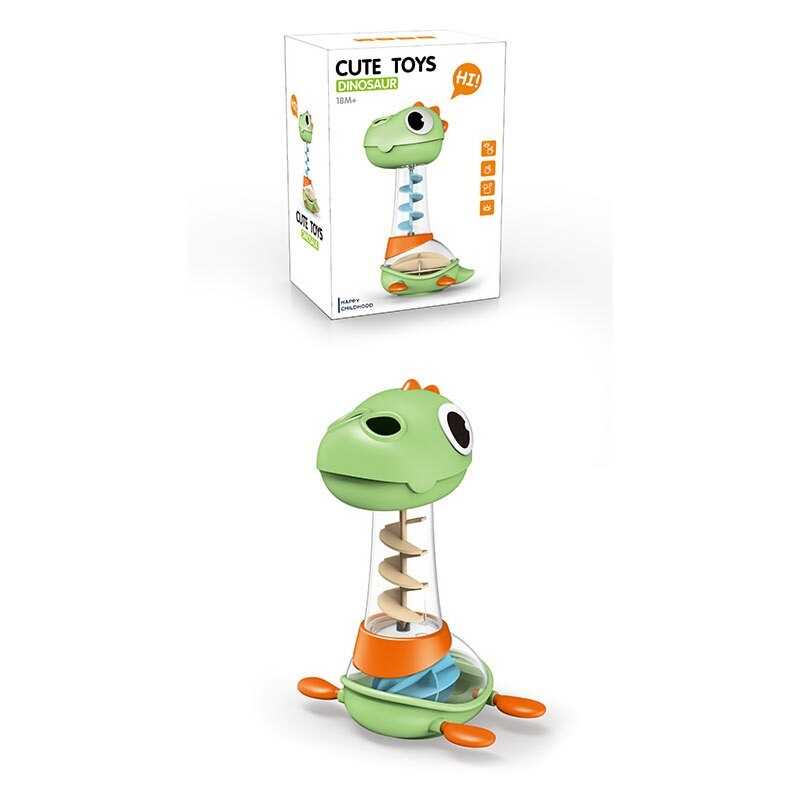 Гра для ванни Q 06 Y (60) “Динозаврик“, обертається гвинт, обертається куля, в коробці