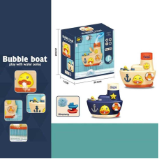 Гра для ванної 8366-40 A (36) “Кораблик“, 2 кольори, лієчки, мочалочка, в коробці