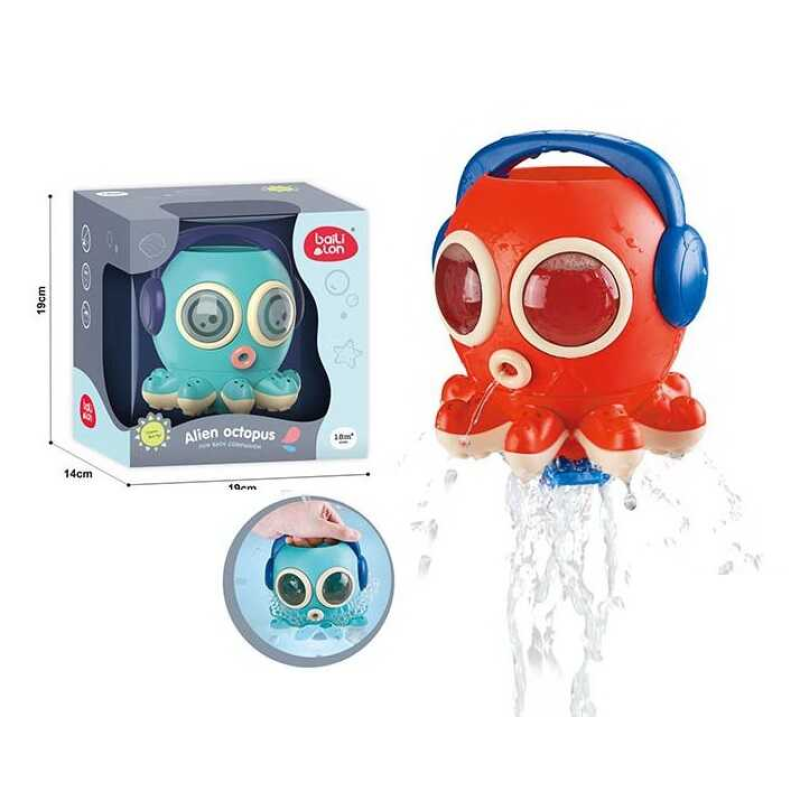Гра для ванної Y 8639 (72/2) 2 кольори, обертаються щупальця, в коробці