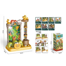 Гра з кульками 3000 C (12) автоматичний та механічний підіймачі, музика, англійські пісні, підсвічування, перемикач музики, імітація керма, працює від батарейок та від мережі, USB-кабель, в коробці