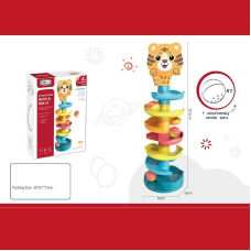 Гра з кулькою 668-78 B (24) висота: 52.5 см, 6 кульок, серпантин, баскетбол, в коробці