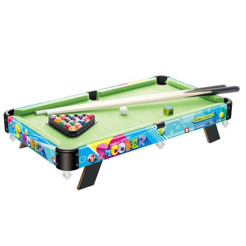 Більярд дитячий 2035+1 (6) висота 60см, 2 киї, 16 кульок, трикутник для укладання, в коробці