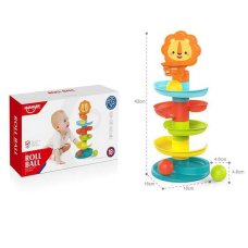 Гра з кулькою НЕ 8067 (24) “Левеня”, серпантин, 3 кульки, в коробці