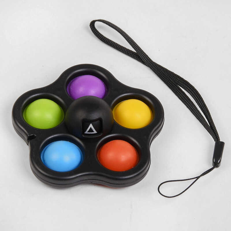 Гра-антистрес K 8-5 (1000) “Гра в кальмара“, Pop it (Поп іт) Simple Dimple (Сімпл Дімпл), спіннер, в пакеті