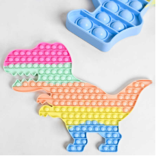 Гра-антистрес С 48337 (50) Pop it (Поп іт) Динозавр, 40 см, у пакеті