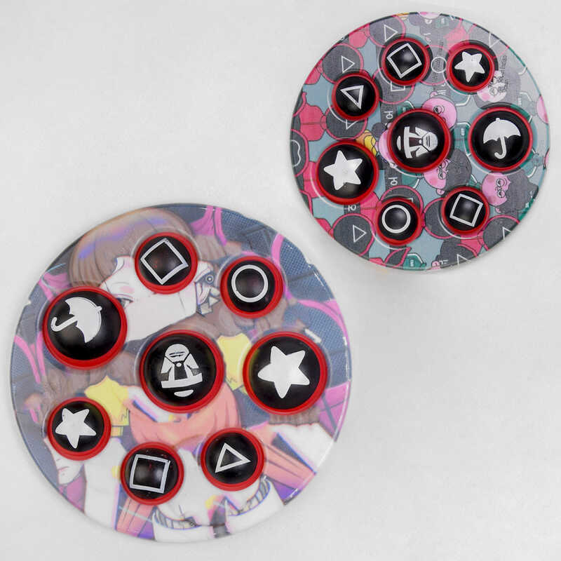 Гра-антистрес С 50316 (400) “Гра в кальмара“, 2 види, Simple Dimple, в пакеті