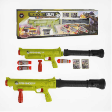 Гранатомет HS 22 (24) звук, підсвічування, мішень, снаряди, в коробці