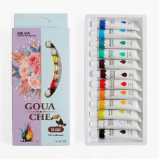 Гуаш C 72026 (144) 12 кольорів, в коробці