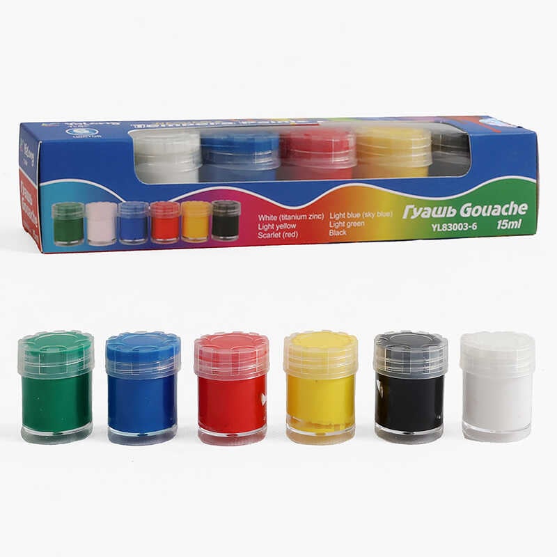 Гуаш C 72694 (96) 6 кольорів, в коробці