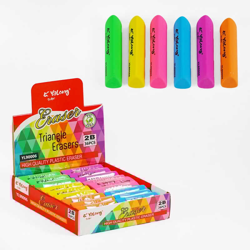 Гумка стиральна С 62024 (28) в коробці, ЦІНА ЗА 36 ШТУК В БЛОЦІ Гумка стиральна С 62024 (28) в коробці, ЦІНА ЗА 36 ШТУК В БЛОЦІ