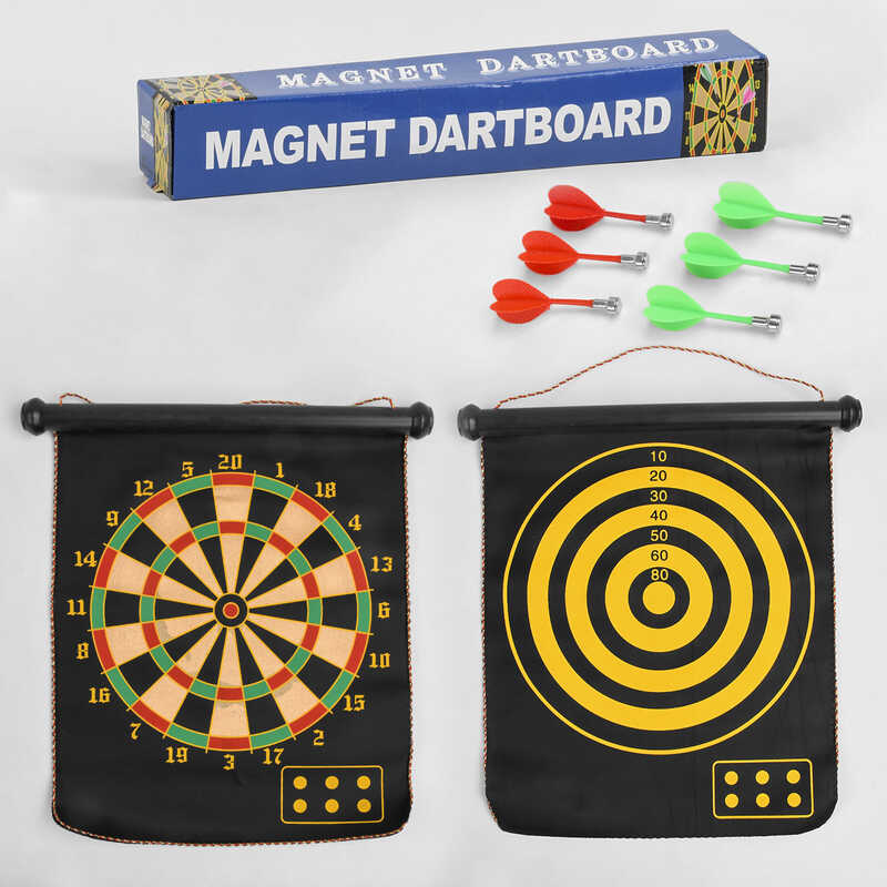 Дартс магнітний С 33997 (24) розмір12“, в коробці Дартс магнітний С 33997 (24) розмір12“, в коробці