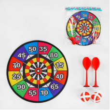 Дартс на липучках 36 F 07 (144/2) 2 дротики та 2 м“ячики, у пакеті